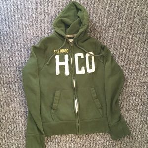 Men’s Large Hollister Zip Hoodie